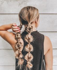 Cute Volleyball Hairstyles, Athletic Hairstyles, Volleyball Hairstyles, Hair Dos, Hair Day, Up Hairstyles, Hair Looks, Hair Trends