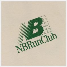 the logo is green and white on this t - shirt that says nb brunch club