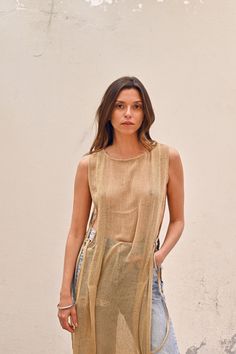 Raw Silk Dress, Singlet Dress, Maxi Tops, Silk Maxi, Dress Silk, Hand Loom, Raw Silk, Tank Dress, Silk Dress