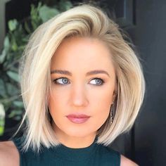 Fine Blonde Hair, Hairstyles Reference, Choppy Bob Hairstyles, Blonde Hairstyles, Bob Hairstyles For Fine Hair, Athletic Hairstyles, Bob Haircuts For Women, Blonde Bobs