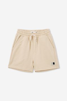 These Henry Slouch Shorts are a summer wardrobe staple. With an elastic waist and drawcord, these shorts are so easy to take on and off yourself - allowing you to spend more time running around and less time changing! Wear with a short sleeve tee and snea

Features:  

 -  Relaxed Fit With Room To Move 
 -  Mid- Thigh Length 
 -  Elastic Waist 
 -  Functional Drawcord 
 -  Side Pocket 
 -  Fun Prints Unique To Cotton On 
 -  Quirky & Fun In-House Designed Placement Prints 
 -  Bold Solid Colours And Fun Textures
Composition: 60% Cotton, 40% Polyester Basic Spring Shorts With Elastic Waistband, Summer Cotton Athletic Shorts For Everyday Wear, Everyday Summer Cotton Athletic Shorts, Basic Summer Shorts With Elastic Waistband, Casual Summer Athletic Shorts With Comfort Waistband, Basic Elastic Waistband Shorts For Summer, Sporty Athletic Shorts For Everyday Summer, Summer Athletic Shorts With Elastic Waistband For Everyday, Everyday Drawstring Shorts