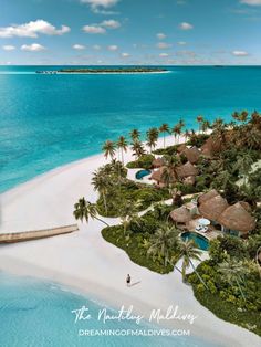 The Nautilus Maldives. Beautiful Aerial Photos Private Island Resort, Dream Vacations Destinations, Aerial Photo, Best Resorts