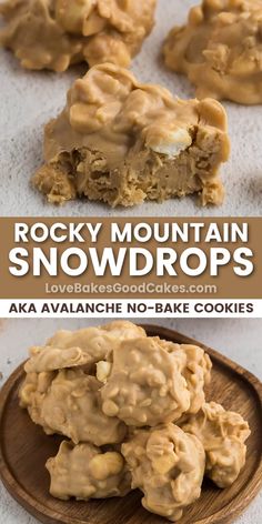 rocky mountain snowdrops are an easy dessert recipe