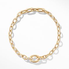 This Stax Chain Bracelet is crafted in 18K yellow gold and features a diamond gemstone with a total carat weight of 0.156. Part of the Stax collection, this elegant piece adds a touch of sophistication to any outfit. Elegant 14k Gold Bracelet With Cable Chain, Luxury Gold Plated Cable Chain Bracelet, Luxury Gold-plated Cable Chain Bracelet, Luxury Diamond Yellow Gold Chain Bracelet, Elegant Yellow Gold Chain Bracelet With Diamond Accents, Elegant Gold Bracelet With Cable Chain And Rectangular Links, Luxury 14k Gold Chain Bracelet With Diamond Accents, Classic Yellow Gold Chain Bracelet With Diamond Accents, Luxury Diamond Bracelet With Gold Chain