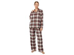 L.L.Bean Scotch Plaid Flannel Pajamas Plaid - Women's Pajama Sets : Stewart Victoria Tartan : ; Crafted for a night full of style and comfort, the L.L.Bean Scotch Plaid Flannel Pajamas Plaid features a two-piece set that includes a top with folded collar, center front button closure, long sleeves, and straight hemline, and bottoms that include a fitted waistband with adjustable drawstrings, straight fit, and plaid inspired design. 100% cotton. Machine wash, tumble dry. Imported. Measurements: Wa Plaid Long Sleeve Pajama Set For Party, Plaid Long Sleeve Winter Sets, Winter Plaid Long Sleeve Sets, Plaid Long Sleeve Sleepwear For Fall, Plaid Relaxed Fit Sleepwear For Fall, Plaid Long Sleeve Sets For Fall, Relaxed Fit Plaid Sleepwear For Fall, Plaid Long Sleeve Sleepwear With Relaxed Fit, Plaid Sleepwear For Pajama Party In Fall