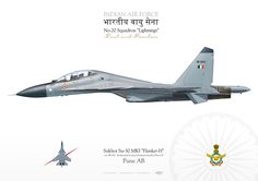 INDIAN AIR FORCE . भारतीय वायु सेना No. 20 Squadron "Lightnings" Pune AB Aviation Prints, Aviation Pictures, Indian Military, Air Force Planes, Flying Ghost, Indian Army Wallpapers