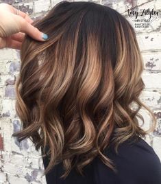 Caramel Balayage Bob, Rambut Brunette, Balayage Bob, Chocolate Brown Hair Color, Guy Tang, Lob Haircut, Brown Balayage, Ombré Hair