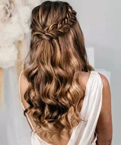 Braided Wedding Hair, Easy Trendy Hairstyles, Stylish Ponytail, Simple Prom Hair, Ball Hairstyles, Braided Hairstyles For Wedding, Homecoming Hairstyles, Bride Hairstyles, Ponytail Hairstyles