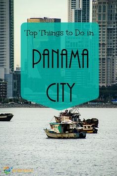 two boats floating on top of a large body of water with the words top things to do in banana city