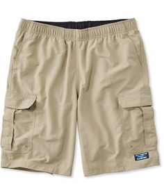 Our all-around most versatile and comfortable cargo swim trunks. Made for swimming and so much more a" running, kayaking and just about any adventure. Redesigned to be more comfortable and better looking than ever. 10" inseam. Classic Fit: Sits at the natural waist and trim, with a traditional straight leg. 100% nylon for durability. Super soft quick drying, anti-odor polyester mesh liner. UPF 50+ fabric blocks at least 97.5% of the sun's UV rays. Water repellent fabric ensures they'll dry quick Summer Athletic Shorts With Cargo Pockets For Outdoor, Summer Athletic Cargo Shorts For Outdoor, Nylon Short Swim Trunks For Outdoor Activities, Nylon Shorts For Summer Camping, Nylon Shorts For Camping In Summer, Nylon Swim Trunks For Outdoor Activities, Summer Nylon Shorts For Camping, Summer Camping Bottoms With Cargo Pockets, Summer Sports Cargo Shorts With Side Pockets