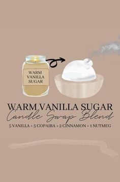 Diffuser Scents, Warm Vanilla Sugar