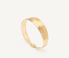 LUNARIA 18K Yellow Gold Bangle, Medium Width SB116__Y_02 18k Gold Bangle, Marco Bicego, Yellow Gold Bangle, Italian Jewelry, Gold Bangle, High Jewelry, Style Statement, Hand Engraving, Gold Band