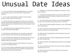 Witchy Date Ideas, Weird Date Ideas, Inside Date Ideas, Quick Date Ideas, Fancy Date Ideas, Date Ideas Tumblr, Hot Date Ideas, Funny Date Ideas, Mini Date Ideas