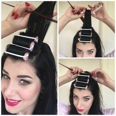 Sponge Roller Tutorial | Miss Victory Violet. Vintage Hairdo, Rollers Tutorial, Rockabilly Hair Tutorials, Watch Spongebob