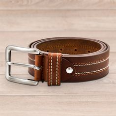 100% FULL GRAIN Leather Belts Mens Casual Dress Jeans Belt - Etsy United Arab Emirates Brown Leather Belt Buckles For Business, Classic Brown Leather Belt Buckles, Brown Leather Belt Buckle For Business, Masculine Brown Leather Belts And Suspenders, Brown Leather Belts For Business, Brown Leather Belt With Leather Lining, Ideas For Jeans, Belt Ideas, Belts Men