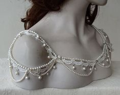 Necklace Bridal, Wedding Dress Accessories, Necklace Wedding, 가을 패션, Jewelry Wedding, Bijoux Diy