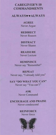 After being alerted to this poster The Caregiver's 10 Commandments via the University of Tasmania's Understanding Dementia MOOC Facebook page, which is helpful, but also hard to do, I found the art... 10 Commandments, Memory Care, Senior Care, Alzheimers