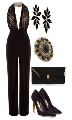 Party Chic Outfit, Elegantes Party Outfit, Look Legging, Fancy Outfits, Black Outfit