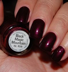 OPI Black Magic Mountain Bogota Blackberry Opi, Opi Bagota Blackberry, Opi Vampsterdam, Opi Black Cherry Chutney, Opi Black Onyx Nail Polish, Magic Mountain, Black Magic, Nails