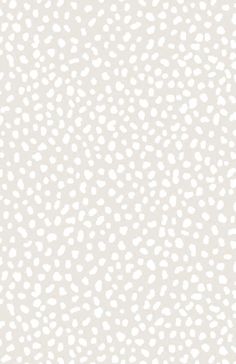 an animal print pattern with white spots on a light gray background, suitable for wallpaper or fabric