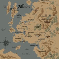 an image of a map with the name alborn on it