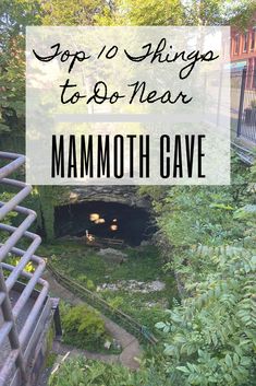 the top 10 things to do near mammoth cave