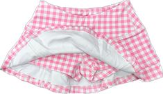 Playful Pink Ruffled Shorts, Preppy Pink Bottoms For School, Pink Cotton Preppy Skort, Preppy Pink Cotton Skort, Fitted Gingham Skort For Summer, Plaid Cotton Skort For Summer, Playful Pink Bottoms For School, Pink Cotton Skort For School, Spring Playful Gingham Bottoms