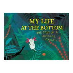 the book cover for my life at the bottom, with an image of a white bird in