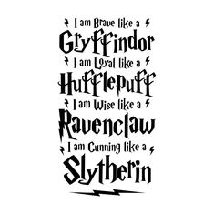 the harry potter quote is shown in black and white, as well as an image of her