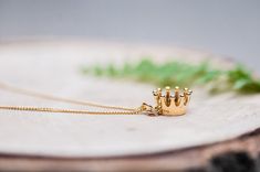 "24k Golden Plated Crown Charm Necklace Dainty Crown Pendant Necklace Princess Necklace Girls Jewelry Birthday Jewelry Gift For Daughter * Birthday gift idea * father-daughter gift All jewelry comes in an elegant gift box Please choose the necklace length from the drop menu: - 40cm (15.5\") - 45cm (17.5\") - 50cm (19.5\") Both charm and the chain are Sterling Silver AG925 double golden plated 24k Crown size: 14.5mmx11.5mm (0.57\"x0.45\") Thank You for visiting my shop :)" Yellow Gold Necklace For Father's Day Gift, Mother's Day Birthday Gift Charm Necklace, Mother's Day Birthday Gift Charm Necklace With Adjustable Chain, Gold Necklace For Father's Day Birthday Gift, Handmade Gold Necklace For Birthdays, Gold Necklace For Birthday Gift, Pendant Necklaces For Birthday Gift, Gold-plated Necklaces For Birthday, Gold Necklace For Father's Day Gift