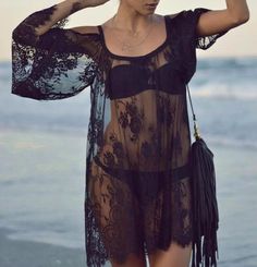 #Summer #Loose #LaceDress | #Beach #Dresses & #CoverUps | #Zorket Beach V-neck Lace Dress, Lace Beachwear Cover-up For Beach, Sheer Lace Dresses For Vacation, Sheer Swimwear For Vacation, Sheer Summer Cover-up For Vacation, Sheer Swimwear For Beach Season Vacation, Sheer Summer Dresses For Beach Party, Sheer Swimwear For Vacation And Beach Season, Bohemian Lace Beach Dress For Summer