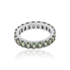 Green sapphire ombre eternity band ring | Natural 3X4mm green sapphire stackable ring | 925 silver 4.80CTS sapphire yellow, Valentine Day Gifts  Gemstone Details: ✦ Gemstone: Green Sapphire  ✦ Gemstone Type: Natural ✦ Gemstone Shape: Oval ✦ Gemstone Color: Yellow ✦ Gemstone Cut: Faceted ✦ Gemstone Grade: Excellent ✦ Gemstone Carat Weight: 4.80CTS ✦ Gemstone Size: 3mmX4mm METAL DETAILS : ✦ Metal: 925 Sterling Silver ✦ Metal Color: Silver/ Yellow/ Rose Gold ✦ Setting: Prong Setting ✦ Ring Box: Yes Stackable Emerald Cubic Zirconia Ring In Fine Jewelry Style, Stackable Cubic Zirconia Jewelry For May Birthstone, Stackable Emerald Cut Cubic Zirconia Jewelry, Stackable Cubic Zirconia Jewelry With Emerald Cut, Silver Gemstone Eternity Band Fine Jewelry, Silver Gemstone Eternity Band In Fine Jewelry Style, Yellow Gemstones, Gold Armband, Eternity Band Ring