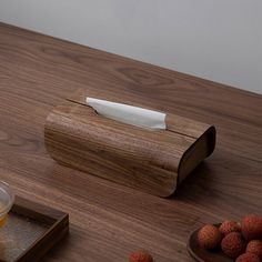 Elevate Your Space: ZenCraft Black Walnut Wood Tissue Box – TOUKOKU Festool Domino, Black Walnut Wood, Apollo Box, Wood Tools, Small Wood Projects, Nature Inspired Design, Wood Sizes, Desk Organizers