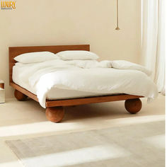 bed, bed design, king size bed, oak wood bed, wooden bed, home decor ideas, wooden furniture, india Dark Acedima Bed Frame, King Size Bed Bedroom, Wood King Size Bed, Home Decor Ideas Luxury, Walnut Bedroom Furniture, Townhouse Apartments, Walnut Bedroom, Japanese Bed, Malm Bed