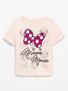 Disney© Minnie Mouse T-Shirt for Toddler Girls | Old Navy Disney Minnie Mouse Pink T-shirt, Cute Pink Minnie Mouse T-shirt, Pink Minnie Mouse T-shirt For Disney Fan Events, Cotton Minnie Mouse T-shirt With Short Sleeves, Cotton Minnie Mouse Short Sleeve T-shirt, Minnie Mouse Cotton T-shirt, Disney Pre-shrunk Short Sleeve T-shirt, Disney Short Sleeve Pre-shrunk T-shirt, Disney Pink Minnie Mouse T-shirt