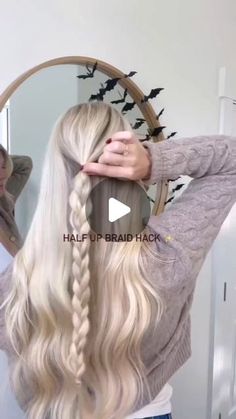 Simple Hairstyles & Tips on Instagram: "Amazing hair hacks ❤️❤️
By @__mccall ❤️
.
*No copyright infringement was intended. If you are the author of this video and do not want your video to be posted on this page, please contact me in DM and your video will be deleted as soon as possible. Thank you 🤗
.
#hairstylevideo #hairvideo #hairtutorial #hairglamvideos #hotd #hairoftheday #hairstyletutorial #hairtutorialvideo #hairofinstagram #hairdecoration #cutehairstyles #tutorialhairdo #hairstyleideas  #hairstyleideas #hairvideotutorial" Amazing Hair, Hair Videos Tutorials, Hair Decorations, Copyright Infringement, Hair Videos, Hair Hacks, Girly Things