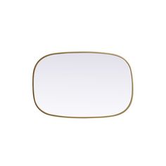 the side view mirror is shown in gold, and it has a small rectangular shape