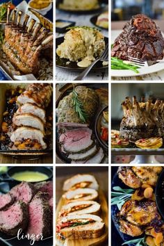 different types of meats are shown in this collage with the words, how to cook