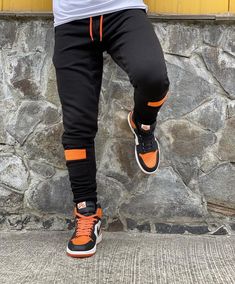 The original model of our sweatpants in street fashion styl will help to create your unique style. A bright orange patch creates an original color block accent. These are very soft and comfortable joggers pants made of high quality fabric, they are perfect not only for everyday urban wear, but also as part of an outfit in techwear or cyberpunk fashion style. INFO Our pants are wery soft and super comfy. * 70% Cotton/ 30% Polyester. * Classic fit. * Cool and comfy design. * French terry. Air-jet Streetwear Cotton Pants With Contrast Color, Contrast Color Cotton Pants For Streetwear, Trendy Jogging Sweatpants With Ribbed Cuffs, Trendy Sweatpants With Ribbed Cuffs For Jogging, Trendy Streetwear Sweatpants With Ribbed Cuffs, Trendy Sweatpants With Ribbed Cuffs For Streetwear, Trendy Joggers With Ribbed Cuffs For Streetwear, Urban Style Streetwear Joggers For Fall, Urban Style Fall Joggers For Streetwear