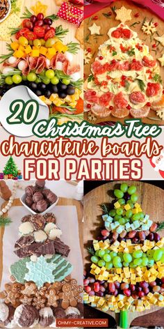 christmas tree crafts and desserts for parties