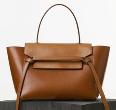 Céline’s Summer 2015 Handbag Lookbook and Prices are Here - PurseBlog Celine Mini Belt Bag, Celine Belt Bag, Brown Tote Bag, Bag Obsession, Brown Tote, Handbag Heaven, Handbag Leather, Lv Handbags, Celine Bag