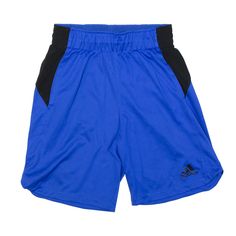 ADIDAS Sports Shorts Blue Relaxed Mens L W26 Blue Training Bottoms, Blue Athletic Fit Shorts For Gym, Athletic Fit Blue Shorts For Gym, Blue Athletic Fit Shorts For Workout, Blue Athletic Fit Workout Shorts, Blue Athletic Fit Bottoms For Training, Blue Athletic Fit Training Bottoms, Athleisure Blue Sweat-resistant Bottoms, Sporty Blue Training Bottoms