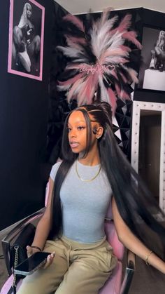 Styles To Do On Wigs, Hairstyles With Wigs For Black Women, Wig Hairstyles Black, Styles For Wigs Black Women, Frontal Wig Hairstyles Straight, Hairstyles For Wigs Black Women, Wigs Styles For Black Women, Half Up Half Down Lace Front Wig, Cute Birthday Hair