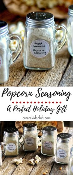 popcorn seasoning is a perfect holiday gift