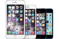 three iphones are shown side by side with the same screen size as each one