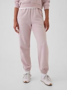 Vintage Soft High Rise Boyfriend Joggers | Gap Comfortable Sweats For Jogging In Spring, Comfy Joggers With Comfort Waistband For Spring, Comfy Spring Joggers With Comfort Waistband, Gap Cotton Relaxed Fit Joggers, Gap Relaxed Fit Athleisure Pants, Gap Cotton Athleisure Sweatpants, Gap Sporty Relaxed Fit Sweats, Comfortable Joggers With Ribbed Waistband For Spring, Gap Athleisure Activewear For Loungewear