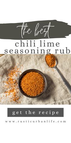 the best chili time seasoning rubs to use in your kitchen or barbeque