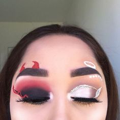 Makeup Zombie, Halloween Make-up Looks, Holloween Makeup, Makeup Scary, Halloween Tattoo, Smink Inspiration