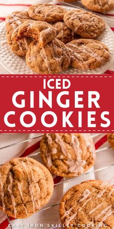 Celebrate the holidays with these festive soft ginger cookies! They’re everything you love about chewy gingerbread cookies, made even better with a drizzle of sweet icing. Perfect for gifting or enjoying with family this Christmas season!