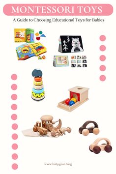 montessori toys Montessori Baby Registry, Diy Montessori Toys 0-3 Months, Diy Montessori Toys 3-6 Months, Montessori Toy Categories, Montessori Toys 6-12 Months, Purposeful Play, Developmental Milestones, Early Childhood Development